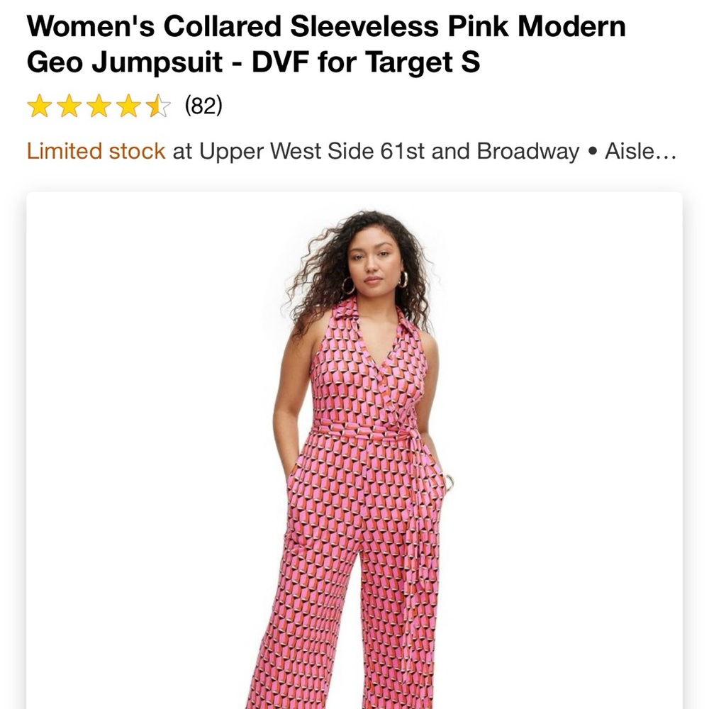 DVF x Target Jumpsuit